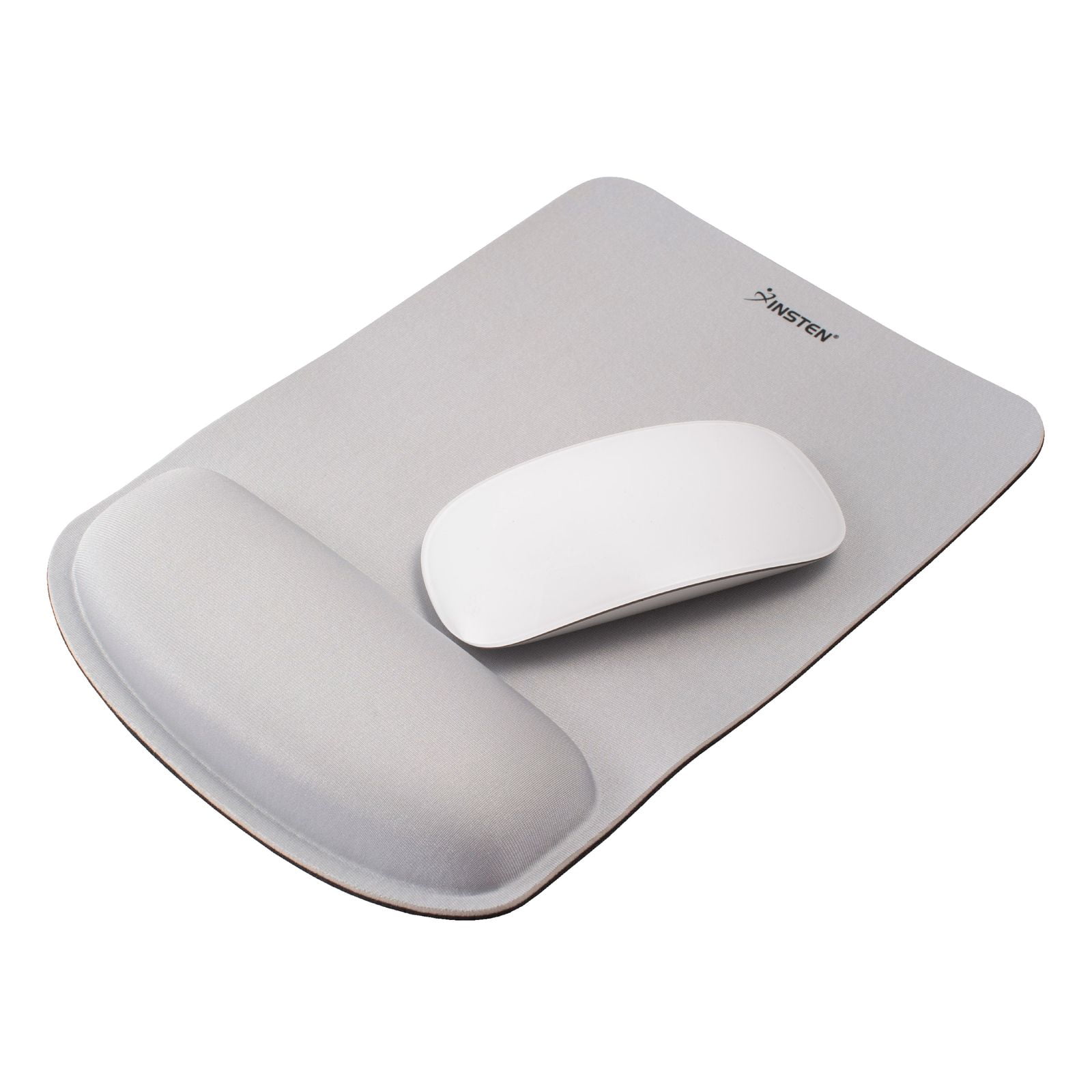 Fellowes Memory Foam Mouse Pad/Wrist Rest- Silver