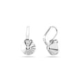 thumbnail image 4 of Aretes Swarovski Bella Drop con cristales blancos y baño de rodio, 4 of 6