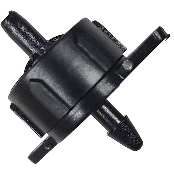 (50-PACK) - 1 Gallon Per Hour Pressure Compensating Drip Emitters - Black Premium Drippers for Drip Irrigation (1 Gallon Per Hour)