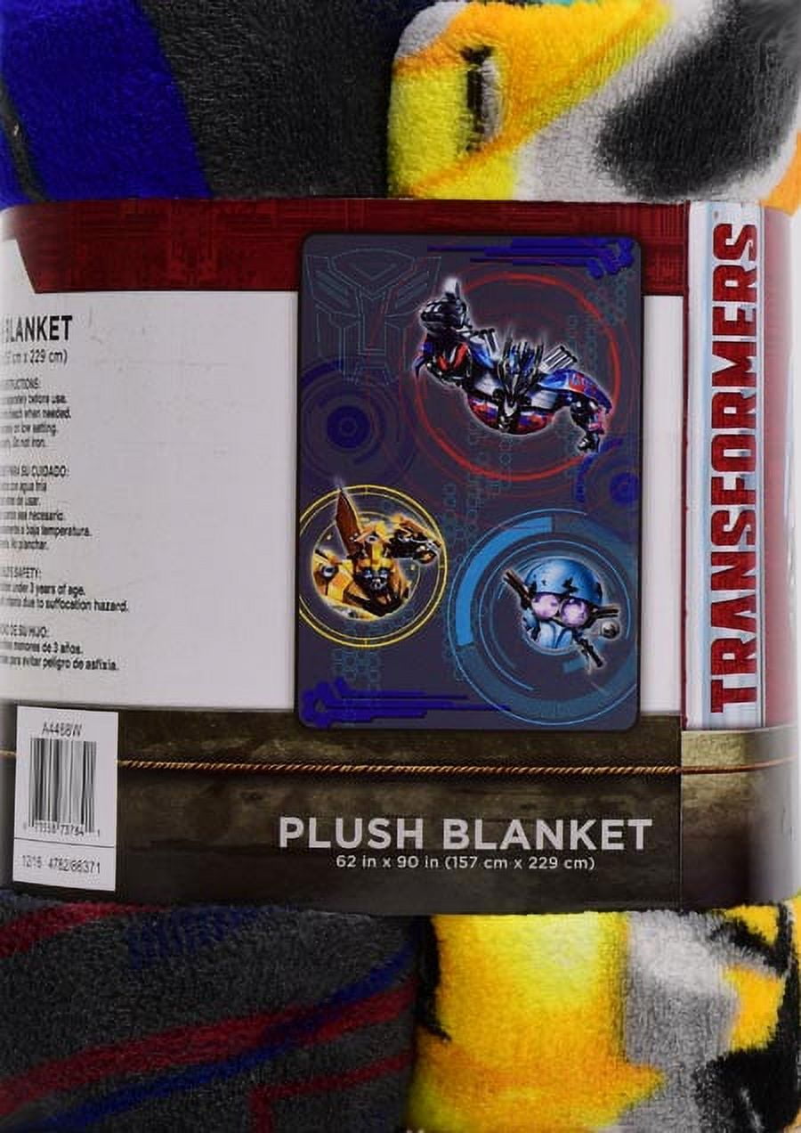Transformers Kids Blanket, Plush Microfiber, Twin/Full Size
