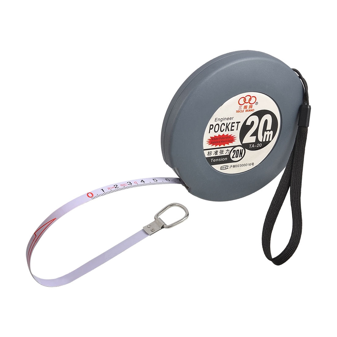 Unique Bargains Unique Bargains Round Plastic Case Retractable Tape