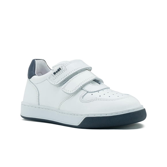 Tenis Para Niño Dogi® Piel Color Blanco Marino 15-21.5 blanco 20