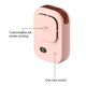 thumbnail image 3 of HX150A Ventilador Con Pantalla Digital para Exteriores Carga USB Silenciosa Ventilador Cintura Portátil Sin Aspas Con Abrazadera (rosa) Rosa, 3 of 9