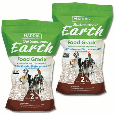 Food Grade Diatomaceous Earth for Pets (2 Pack) (Best Brand Of Diatomaceous Earth Food Grade)