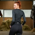 thumbnail image 5 of HORZE B Vertigo Roxie Womens Woolmix Underwear Shirt, 5 of 6