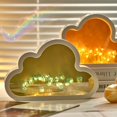 thumbnail image 4 of INS Estilo Dormitorio Tulipán Lámpara Nube Luz De Noche Con Espejo Mesita Atmósfera Foto props Regalos De Cumpleaños, 4 of 4