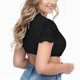 thumbnail image 4 of Gibobby Tangas de mujer sexy encaje Día de San Valentín 1 pieza de lencería con para mujer, chaleco de encaje, blusa Dirndl elegante para mujer, blusa de encaje para lenc(Negro, M), 4 of 5