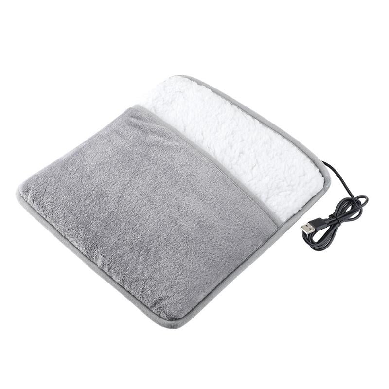 Winter Electric Heating Foot Pad USB Rechargeable Foot Warmer Home Foot Warmer