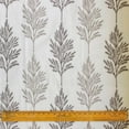 thumbnail image 3 of Fabric Mart Direct Off White Sheer Fabric By The Yard, 54 inches or 137 cm width, 1 Yard White Sheer Fabric, Fern Tree Embroidery, Upholstery Drapery Curtain Wholesale Fabric, Window Treatment, 3 of 8