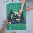 thumbnail image 4 of Lake Life Series, Hike Life (1000 Piece Puzzle, Size 19x27, Challenging Jigsaw Puzzle for Adults and Family, Made in USA), 4 of 4
