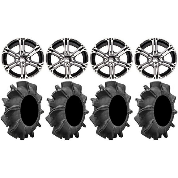 ITP SS212 14" Wheels Machined 32" Assassinator Tires Polaris RZR XP 1000 / PRO XP / Ranger XP 900/1000