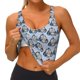 thumbnail image 3 of Balery Police Car Sujetadores deportivos con espalda cruzada para mujer, acolchados, sin costuras, de alto impacto, ideales para yoga, gimnasio, entrenamiento y fitness.-, 3 of 8