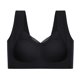 thumbnail image 1 of Sujetador deportivo de una pieza con copa fija y sin costuras, de seda helada, fino, hermoso, con espalda envuelta y sin aro para mujer, 1 of 1