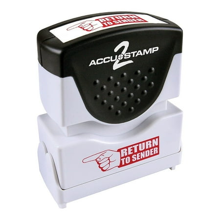 UPC: 0039956356312 | Accu-Stamp 2 Pre-Inked Stamp Return to Sender Red Ink (035631)