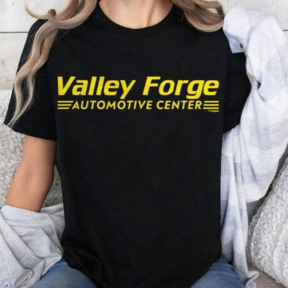 Tires Valley Forge Automotive Officially Licensed T-Shirt Men's And Women's Graphic Tee 100% Cotton by TBun, Full Sizes S-5XL