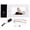 Black, variant on YAHHU 7 Inch Screen Smart Video Intercom System, 120 Wide Angle Wired Door Phone Doorbell Kits, Night Vision, Silver UK Plug (10.24 inches / 26.00 cm Length)