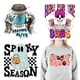 thumbnail image 2 of Pegatinas de transferencia de calor para ropa, calcomanías de Cycopath de Boo, Stickers de transferencia de calor DTF, listo para presionar, temporada de Halloween, Tis, 2 of 4