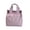 Pink, variant on Nylon Lunch Tote Bag, Multi Pocket Thermal Food Carrier, Portable Insulated Meal Storage Organizer, Large Capacity Zipper Lunch Bag, Reusable Daily Picnic Travel Tote