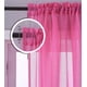 thumbnail image 4 of Cortinas Yancorp Voile Transparente Degradado Rosa Púrpura 160x160 cm 2 Paneles, 4 of 8