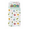 thumbnail image 1 of Gouchee Home Hiboo Twin Duvet Cover Set – 2pc Kids Reversible Cotton Bedding Set with Colorful Monster Print, 1 of 2