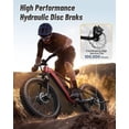 thumbnail image 5 of PUCKIPUPPY 1600W Electric Bike for Adults 28 mph Dual Motor E Bike 48V 20AH Battery up to 80Miles Range 26" Fat Tire off Road E-Mountain Bike Full Suspension & Hydraulic Disc Brakes, UL2849 by SGS, 5 of 11