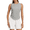 Light Gray, variant on Lyocell Ruched Side Workout Tank Tops Woman High Neck Waist Length Gym Tanks Soft Relaxed Fit for Training