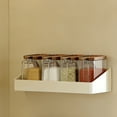thumbnail image 4 of Weloille Spice Rack 1 Piece, Wall-Mounted Kitchen Spice Organizer, Oil Salt Sauce Vinegar Storage Shelf for Home Kitchen Use, 4 of 6
