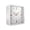 White and Rose Gold, variant on Driini 4.7-inch Black and Rose Gold Square Modern Desk Clock, Silent Non-Ticking