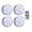 1 controller 4 Lamp, variant on 10leds RGB Submersible Light Underwater LED Night Light Swimming Pool Light For Outdoor Vase Fish Tank Pond Disco Wedding Party ,Low Energy