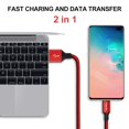 thumbnail image 4 of Cable USB-A a USB-C etguuds, paquete de 5, carga rápida, 4 of 8