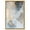 Gold Frame, variant on Blue Haze Canvas Midcentury Art by Art Remedy, Silver Frame, 36 x 54