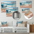 thumbnail image 4 of Designart "Beach Sand happiness II" Landscapes Metal Art Print, 4 of 5