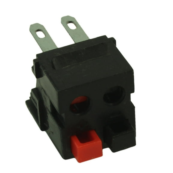 Keystone Jack Insert/CRIMP Type: Speaker w/Rear Block 14-30AWG, Black