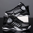 thumbnail image 5 of Men's High-Performance Basketball Sneakers - Non-Slip Grip & Durable Construction - Fashion-Forward High Tops for Outdoor Sports Enthusiasts, 5 of 5