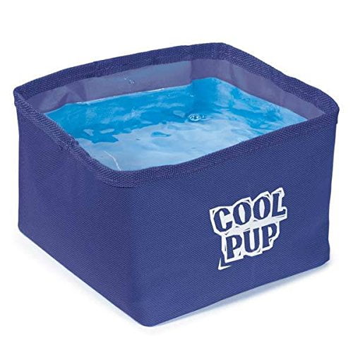 Cooling Dog Bowls - Portable Water Resistant Bowl with Cooler Insert Bulk Packs(1 Bowl)
