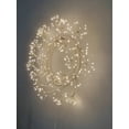 thumbnail image 2 of 24in LED Christmas Wreath Tree Branches White Indoor Hanging Holiday Decor, 2 of 5