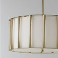 thumbnail image 4 of 4 Light Pendant In Modern Style-11 Inches Tall And 24.5 Inches Wide-Brushed Nickel Finish    -Traditional Installation Capital Lighting 344641Bn, 4 of 6
