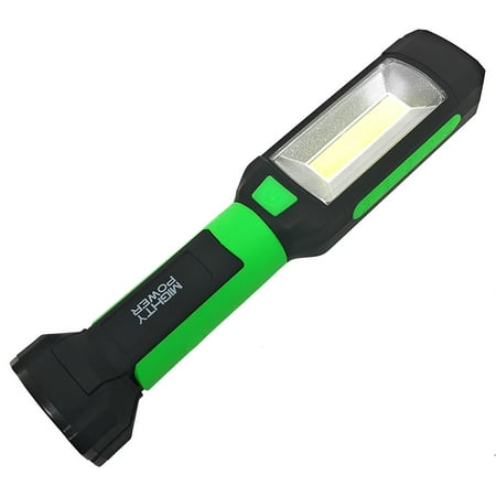 mighty power led battery operated work light green black battery operated black light walmart