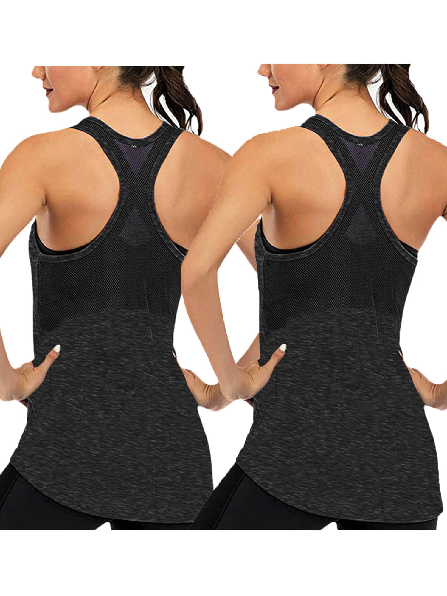 UNDER CONSTRUCTION WOMEN RACERBACK TANK FITNESS LIFT YOGA WORKOUT GYM FIT MUSCLE 