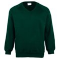 thumbnail image 2 of Maddins Mens Colorsure V-Neck Sweatshirt, 2 of 3