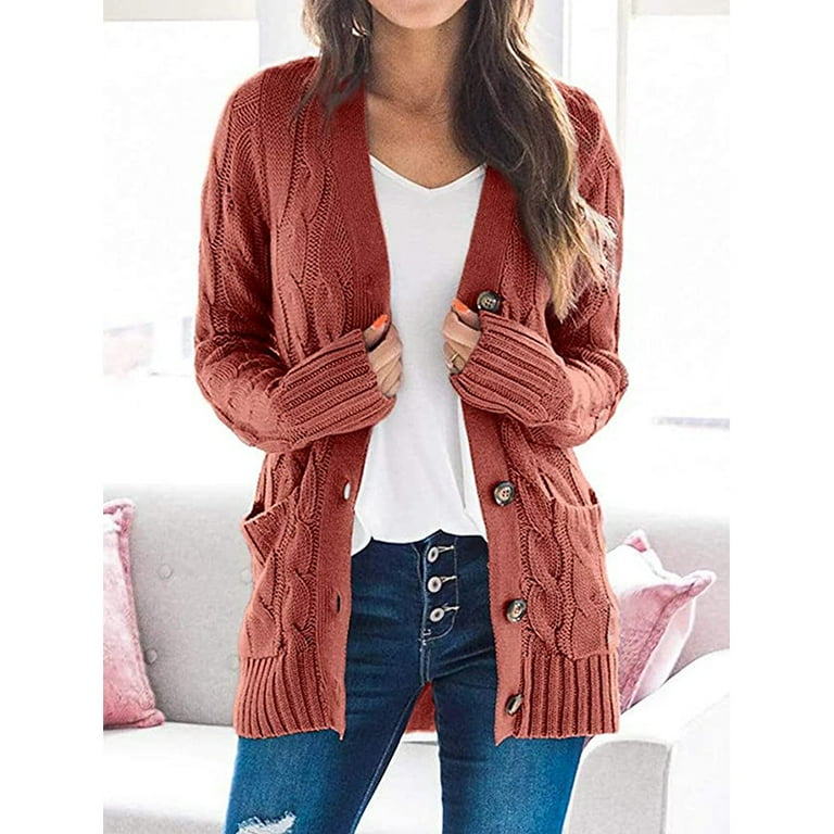 Warm cardigan sale