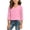 solid, variant on Girls V Neck Tees V Neck Elbow Length Sleeve Shirt Solid Tone Classic Minimal Kids School Basic Blouse