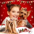thumbnail image 3 of Pack de 100 lazos navideños para perros Dog Bows Tondiamo, 3 of 6