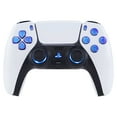 thumbnail image 6 of eXtremeRate Multi-Colors Luminated D-pad Thumbstick Option Face Buttons Chameleon Purple Blue Classical Symbols Buttons LED Kit for PS5 Controller, 6 of 9