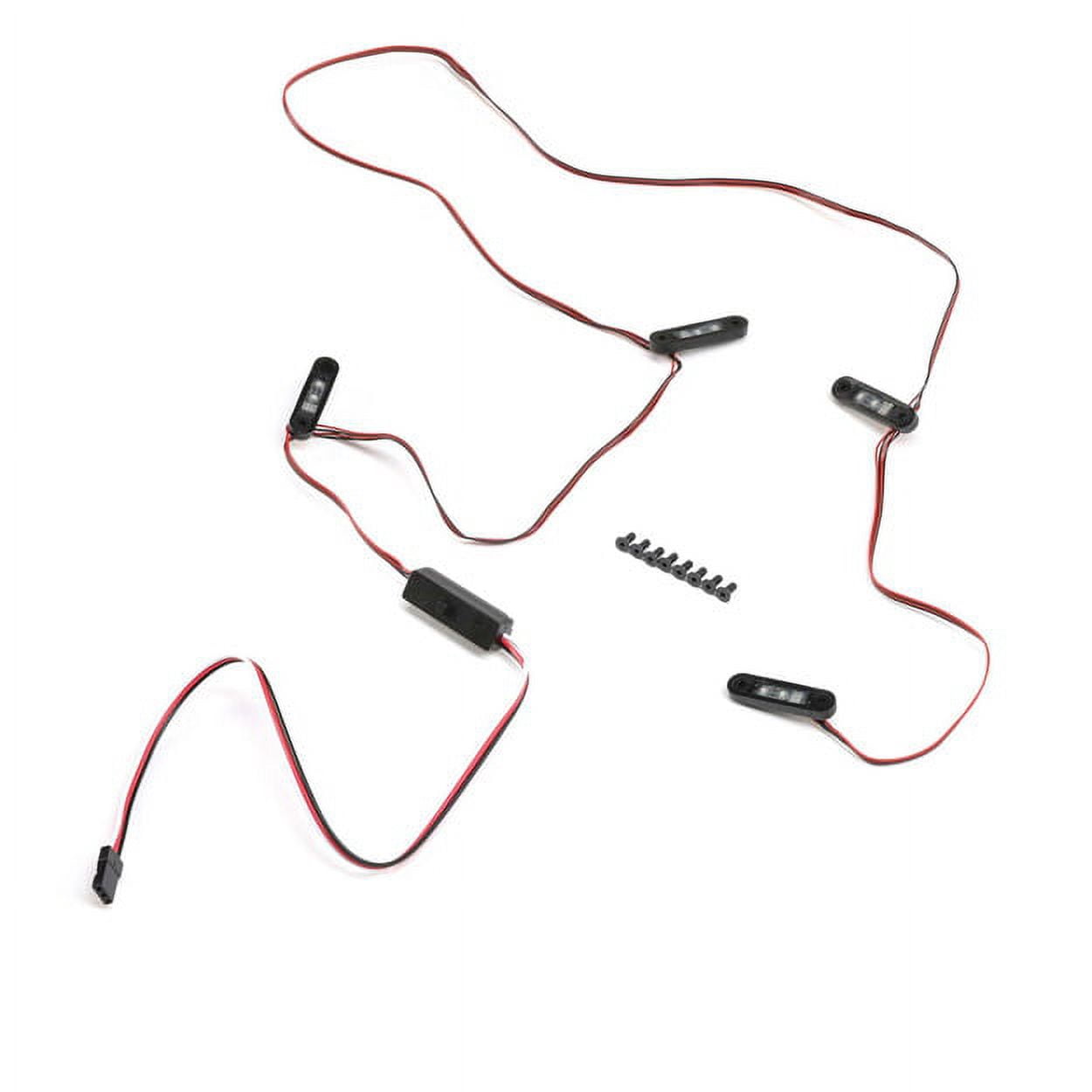 Axial Multi-Color LED Rock Lights w/ControllerSCX10III AXI13001 Electric Car/Truck Option Parts