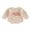 Beige, variant on Gupgi Newborn Infant Christmas Sweaters Baby Letter Embroidered Long Sleeve Fall Winter Knitted Bodysuit