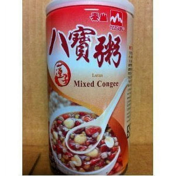 NineChef Bundle - Taisun - Mixed Congee With Instant Cereal (Pack of 10) by N/A [Foods]   1 NineChef Brand Long Handle Spoon
