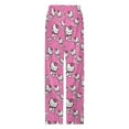thumbnail image 5 of Hello Kitty Womens Comfy Pajama PJ Pants Lounge Pants Sleepwear Drawstring PJ Bottoms Pants, 5 of 7