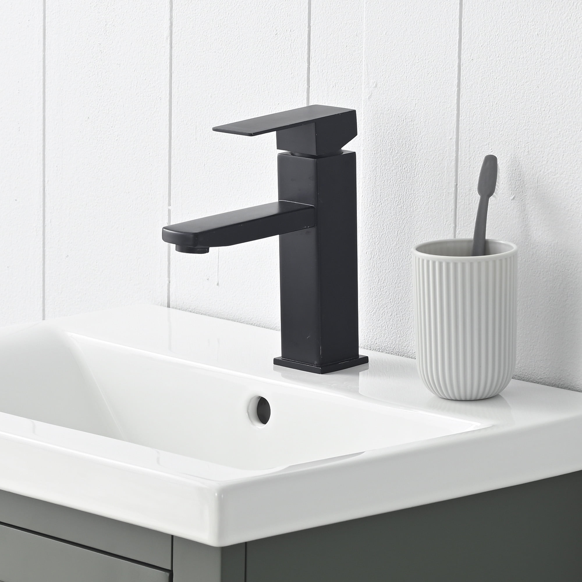 Vanity Art 20 Inch Single Bathroom Vanity with Sink and Top - Modern Freestanding Cabinet with Soft Closing Door
