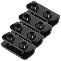 Masteelf 4 Pcs Corner Tent Tarpaulin Tent Tent Awning Accessories 6.00X3.00X2.80CM Black